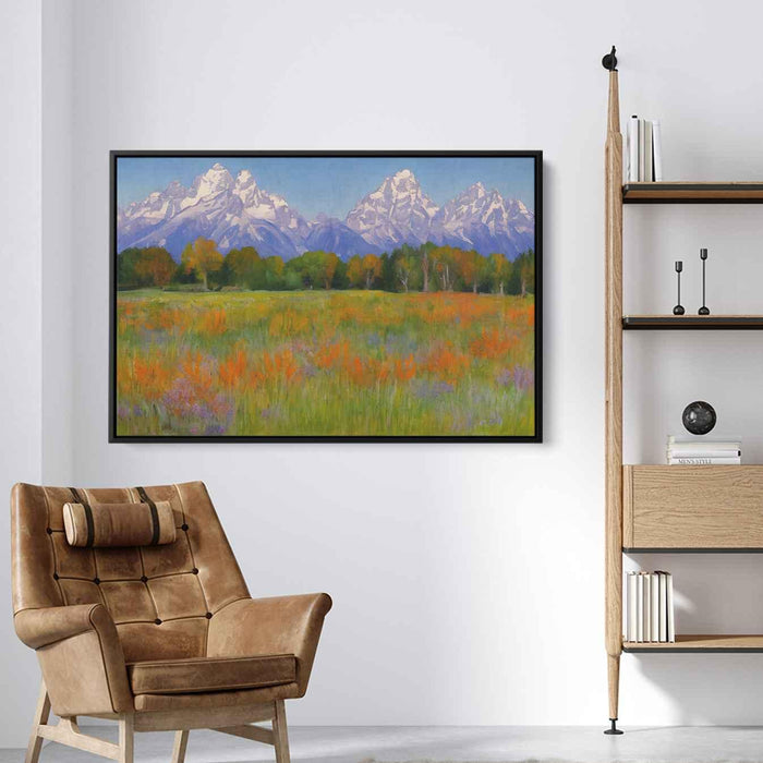 Impressionism Grand Tetons #102 - Kanvah