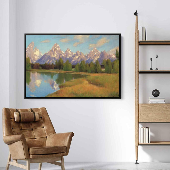 Impressionism Grand Tetons #121 - Kanvah