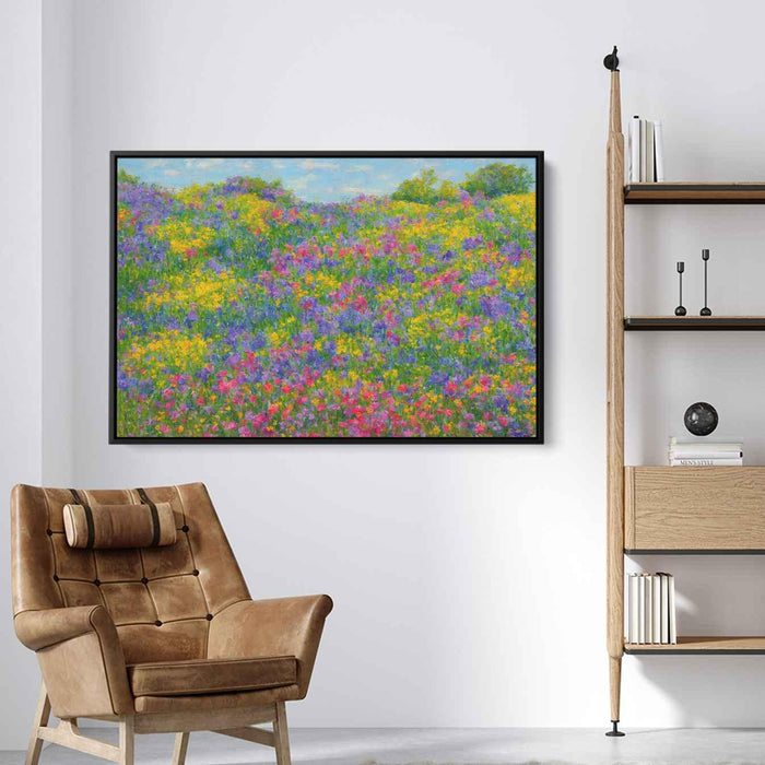 Impressionist Oil Wild Flowers #106 - Kanvah