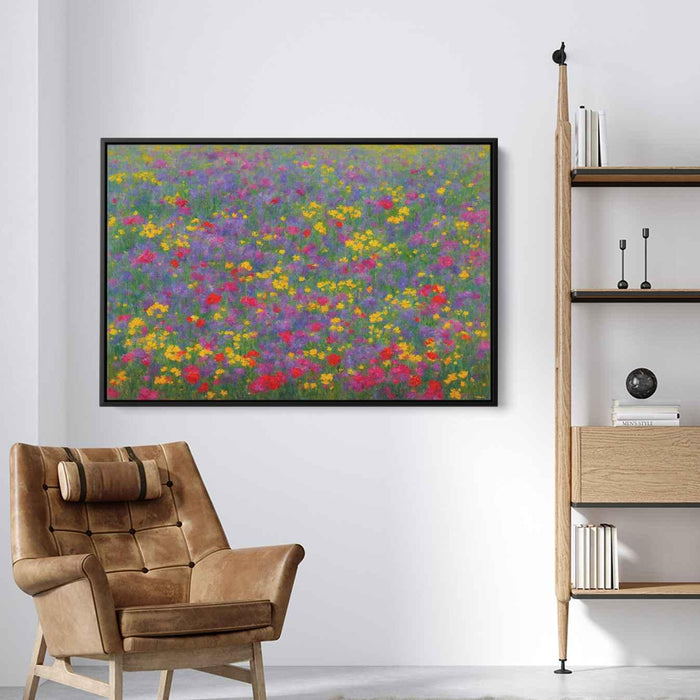 Impressionist Oil Wild Flowers #107 - Kanvah