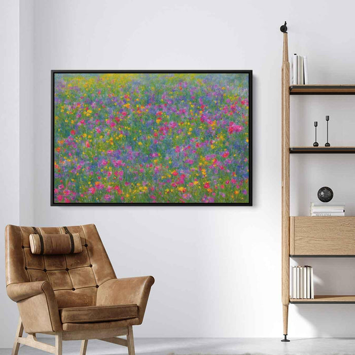 Impressionist Oil Wild Flowers #113 - Kanvah