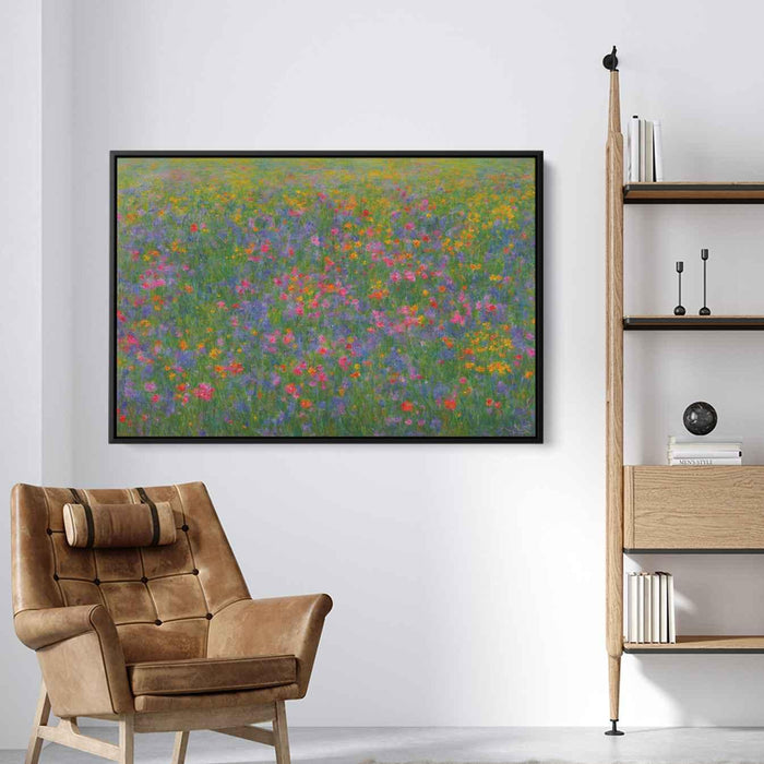 Impressionist Oil Wild Flowers #118 - Kanvah