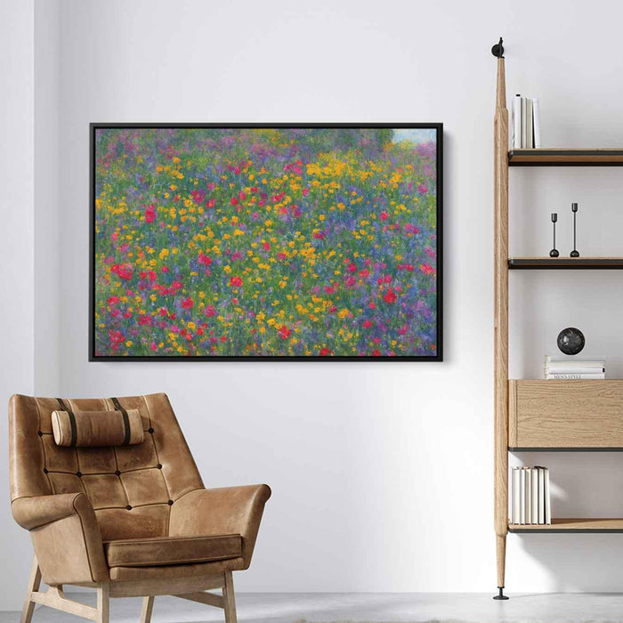 Impressionist Oil Wild Flowers #131 - Kanvah
