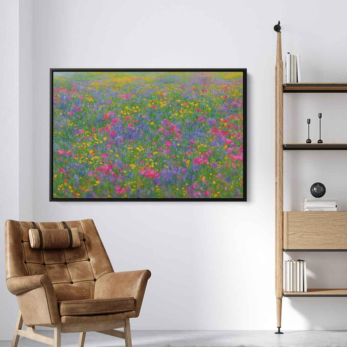 Impressionist Oil Wild Flowers #133 - Kanvah