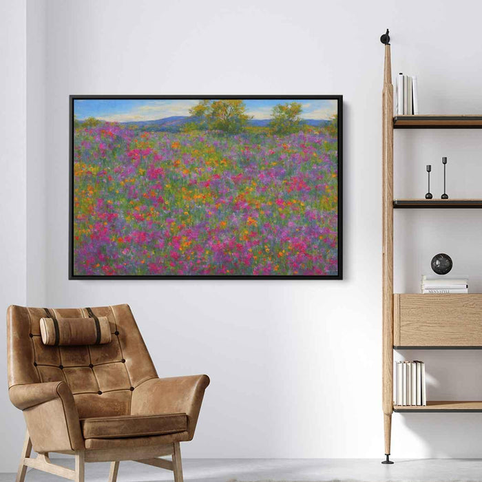 Impressionist Oil Wild Flowers #140 - Kanvah