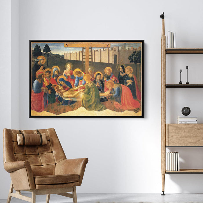 Lamentation over Christ by Fra Angelico - Canvas Artwork