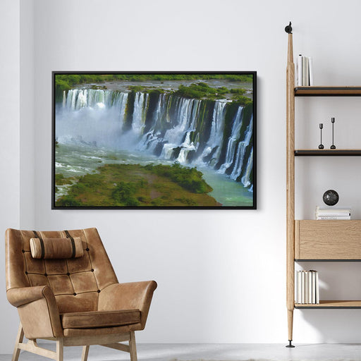 Abstract Iguazu Falls #122 - Kanvah