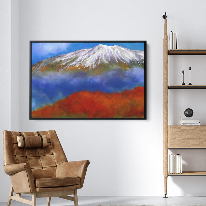 Abstract Mount St. Helens #128 - Kanvah