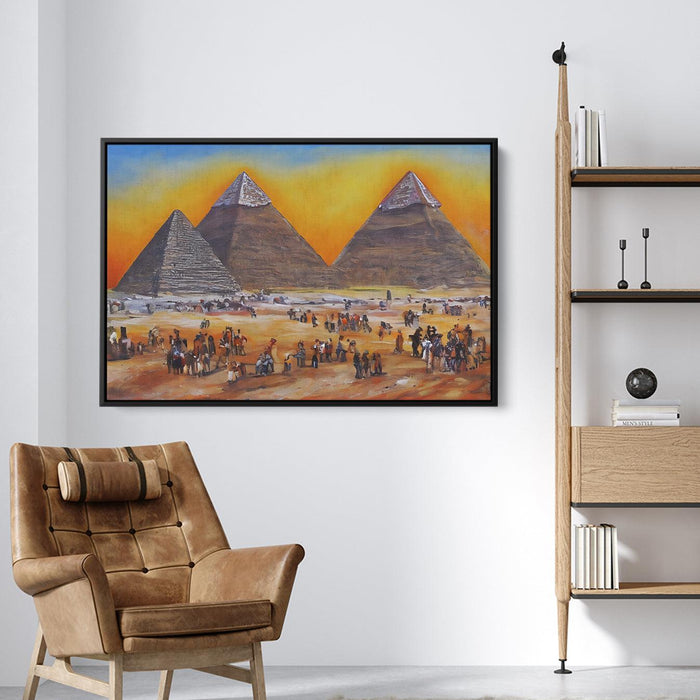 Abstract Pyramids of Giza #122 - Kanvah