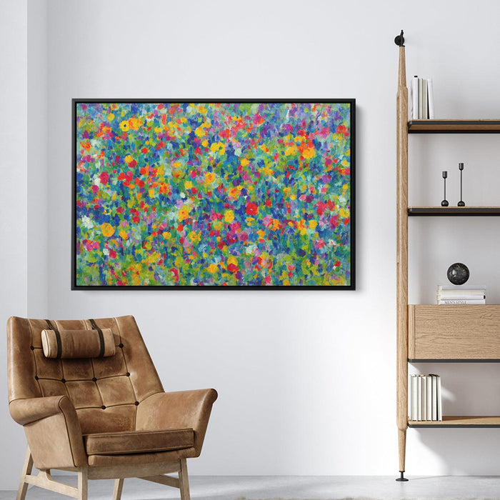 Cubist Oil Wild Flowers #122 - Kanvah