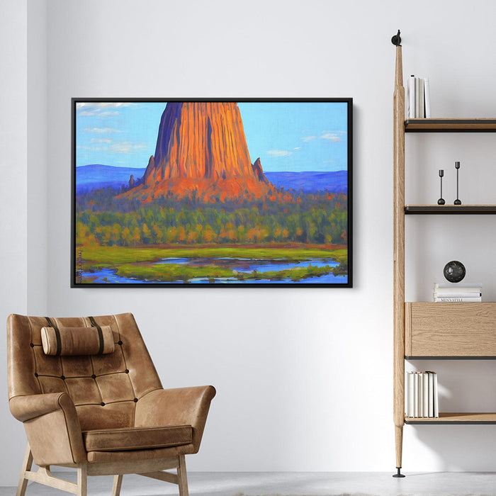 Impressionism Devils Tower #122 - Kanvah