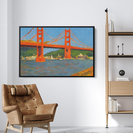 Impressionism Golden Gate Bridge #122 - Kanvah