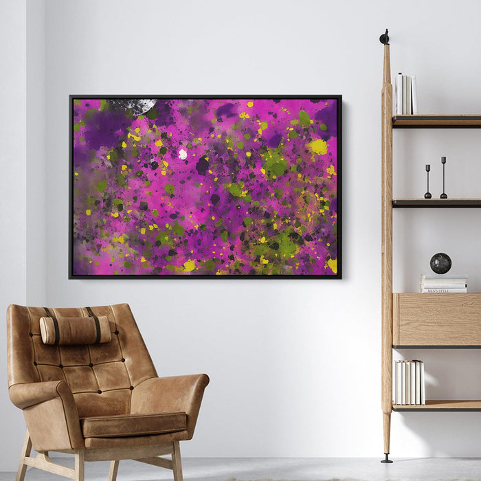 Purple Abstract Splatter #122 - Kanvah