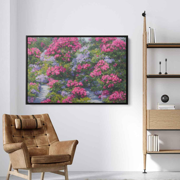 Modern Oil Rhododendron #132 - Kanvah