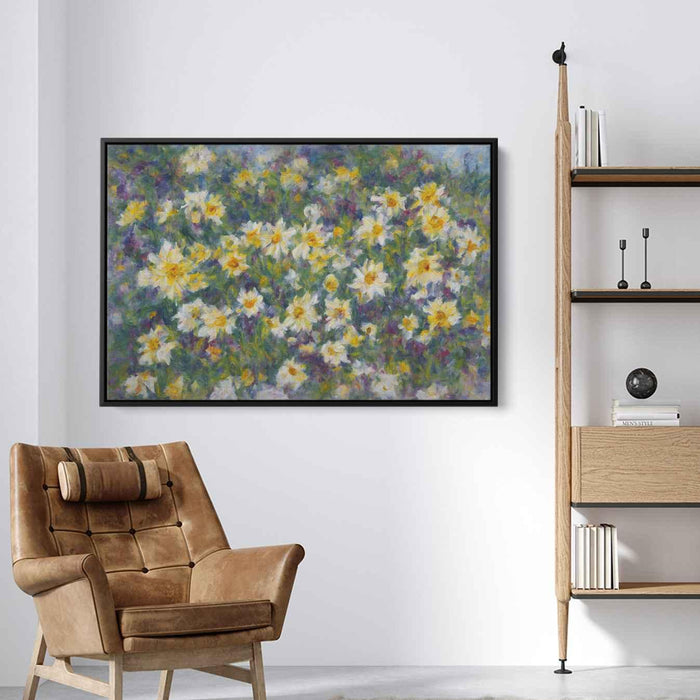 Daffodils Oil Painting #129 - Kanvah
