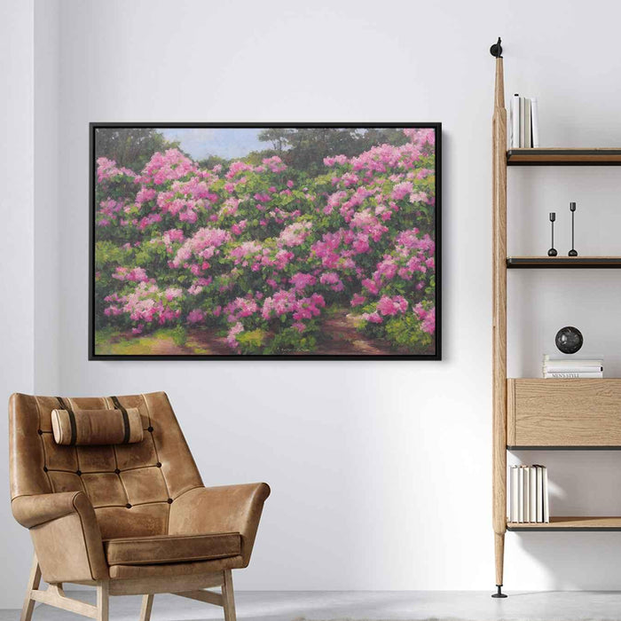 Rhododendron Oil Painting #111 - Kanvah