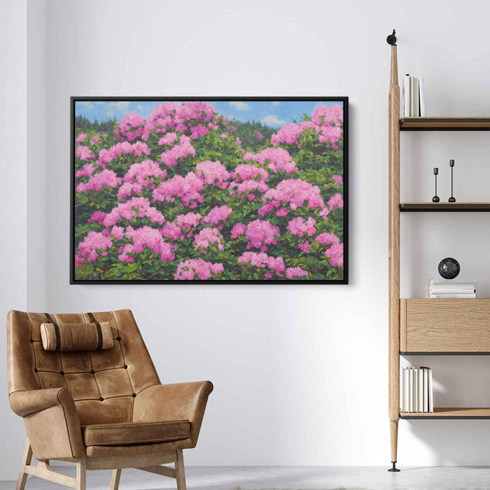 Rhododendron Oil Painting #120 - Kanvah