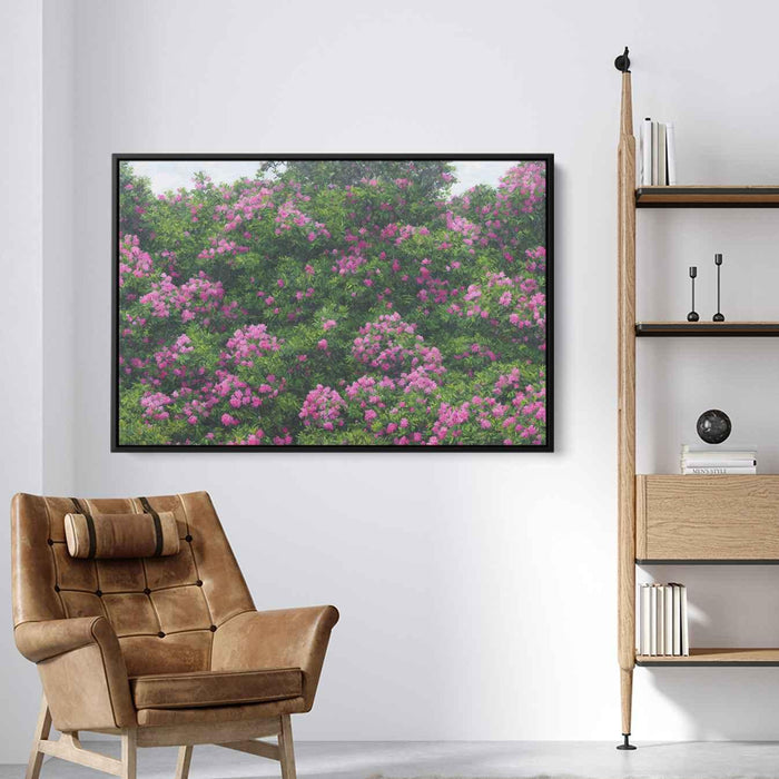 Rhododendron Oil Painting #126 - Kanvah