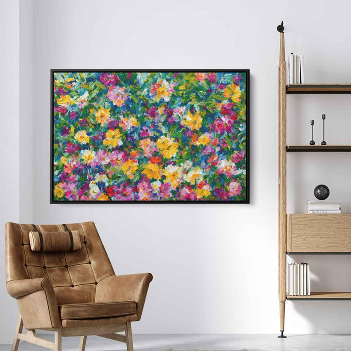 Tropical Flowers Oil Painting #102 - Kanvah