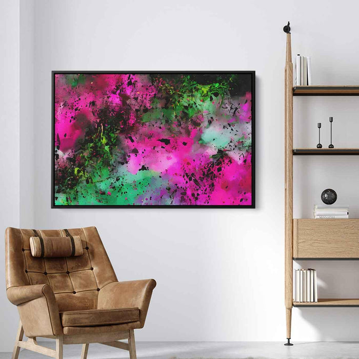 Pink Abstract Splatter #101 - Kanvah