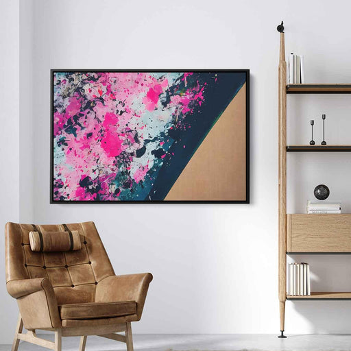 Pink Abstract Splatter #131 - Kanvah