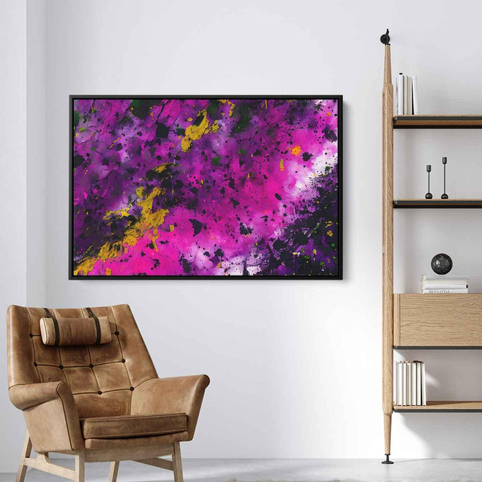 Purple Abstract Splatter #132 - Kanvah