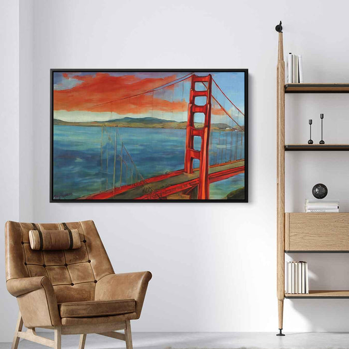 Realism Golden Gate Bridge #101 - Kanvah