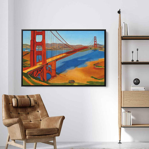 Realism Golden Gate Bridge #121 - Kanvah