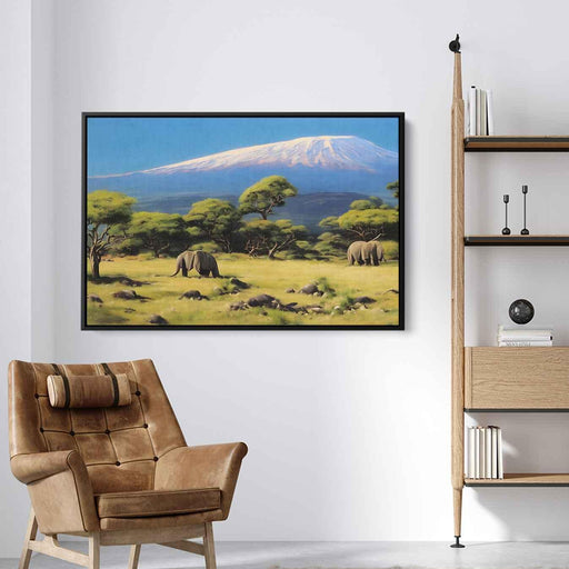 Realism Mount Kilimanjaro #131 - Kanvah