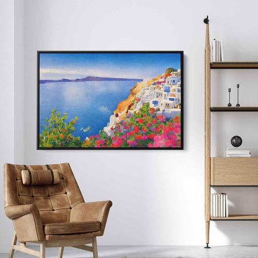 Impressionism Santorini #131 - Kanvah