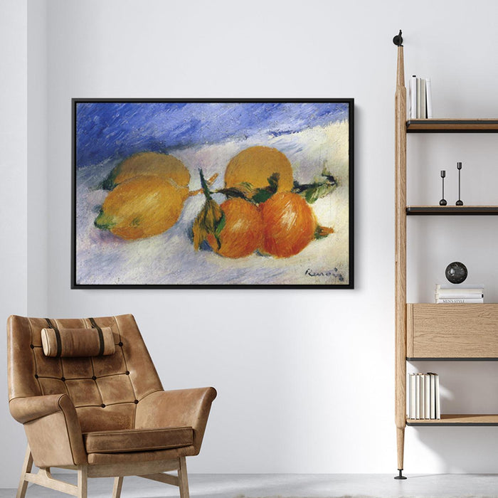 Still Life with Lemons and Oranges by Pierre-Auguste Renoir - Canvas Artwork