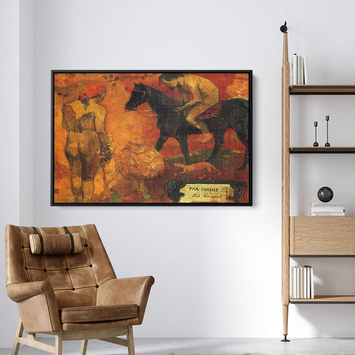 Faa Iheihe (Tahitian pastoral) by Paul Gauguin - Canvas Artwork