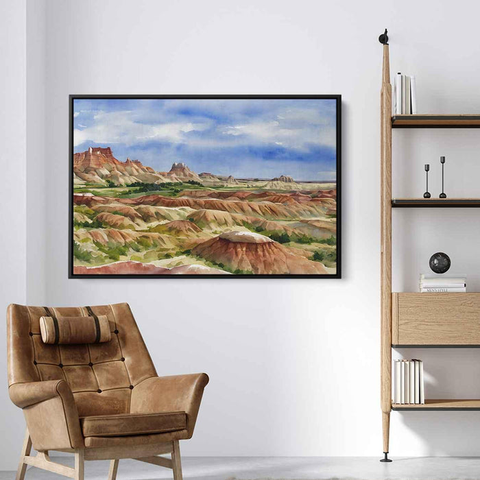 Watercolor Badlands National Park #105 - Kanvah