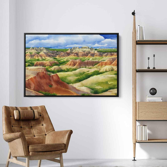 Watercolor Badlands National Park #112 - Kanvah