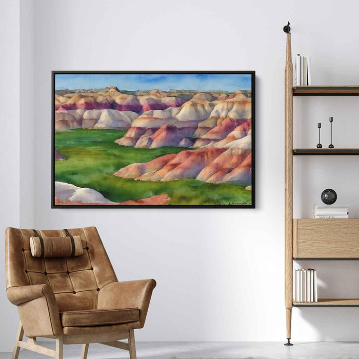 Watercolor Badlands National Park #126 - Kanvah