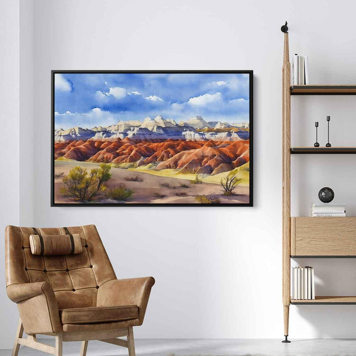 Watercolor Badlands National Park #131 - Kanvah