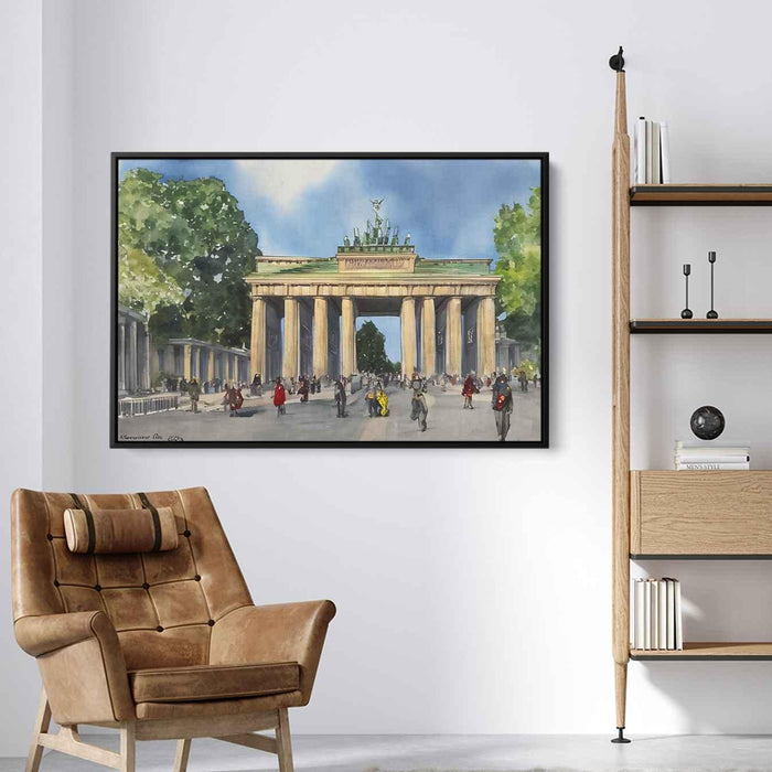 Watercolor Brandenburg Gate #131 - Kanvah