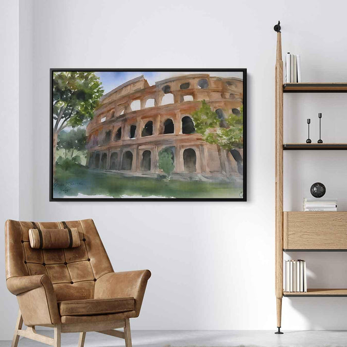 Watercolor Colosseum #132 - Kanvah