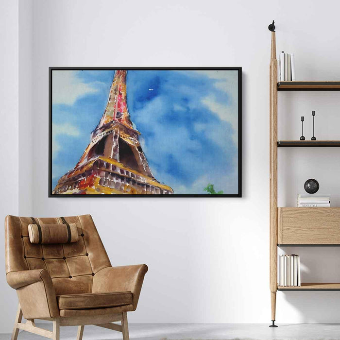 Watercolor Eiffel Tower #101 - Kanvah