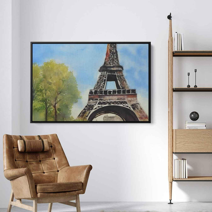 Watercolor Eiffel Tower #132 - Kanvah