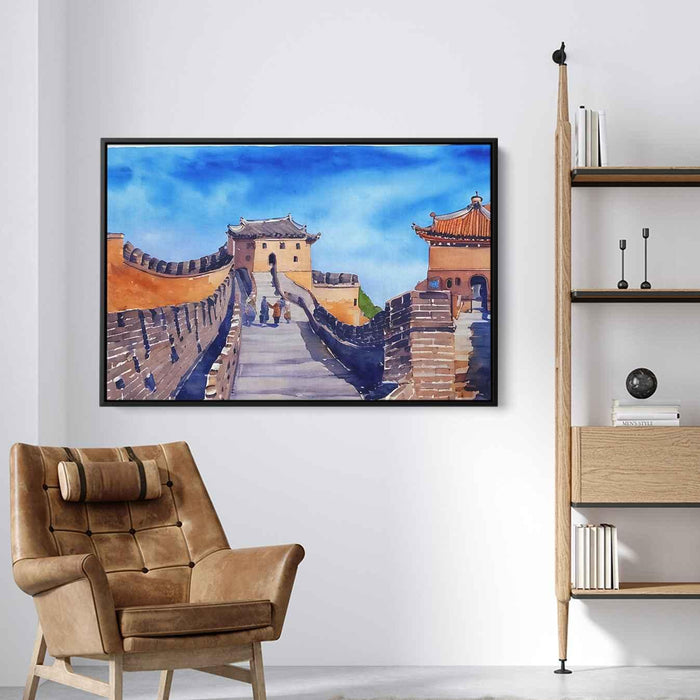 Watercolor Great Wall of China #101 - Kanvah