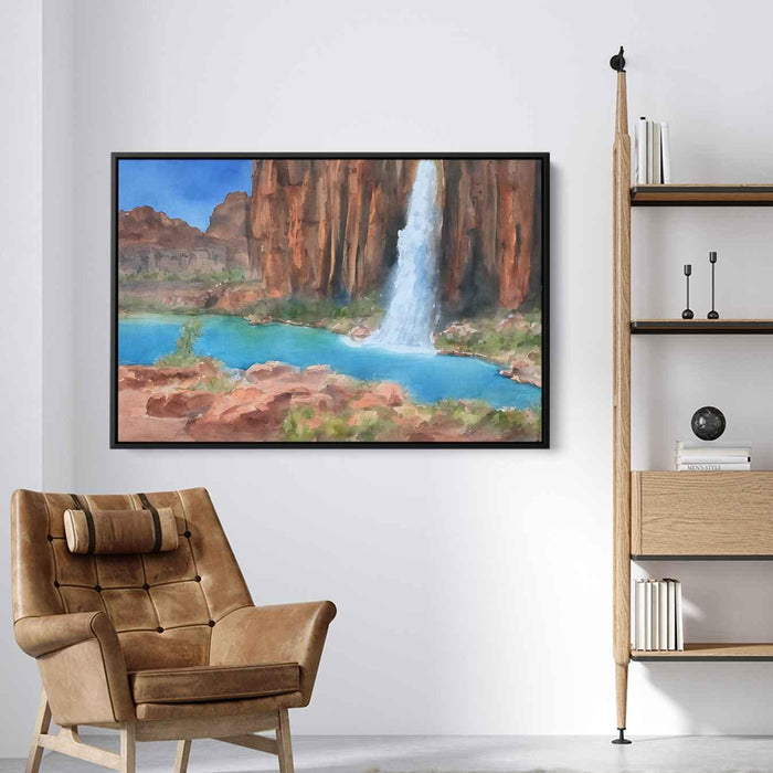 Watercolor Havasu Falls #130 - Kanvah