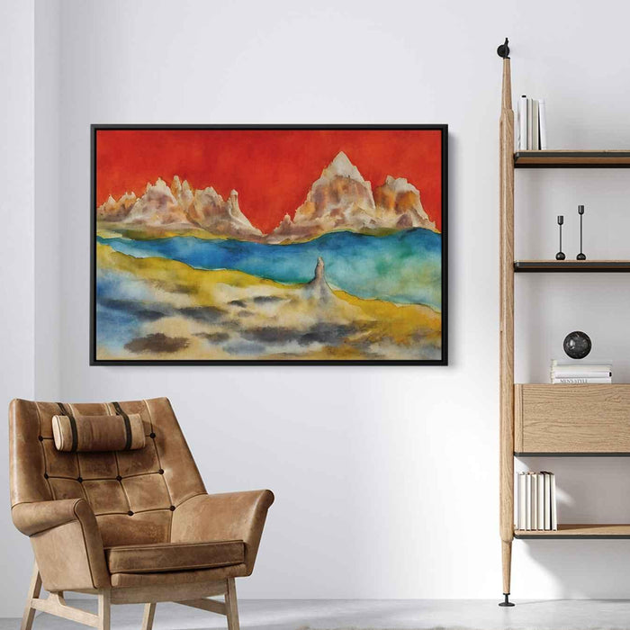 Watercolor Hoodoo formations #121 - Kanvah