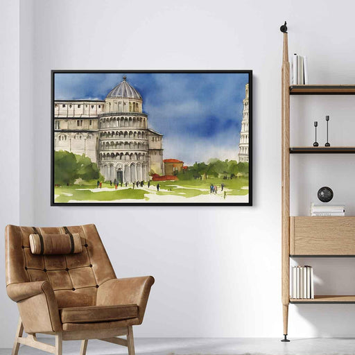 Watercolor Leaning Tower of Pisa #132 - Kanvah