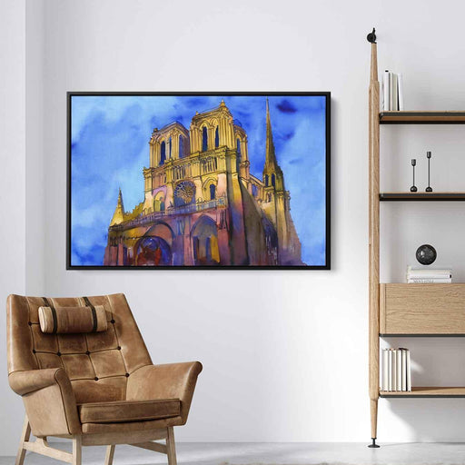 Watercolor Notre Dame Cathedral #130 - Kanvah