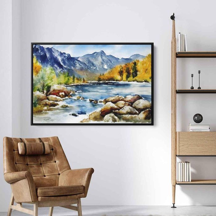 Watercolor Rocky Mountains #130 - Kanvah