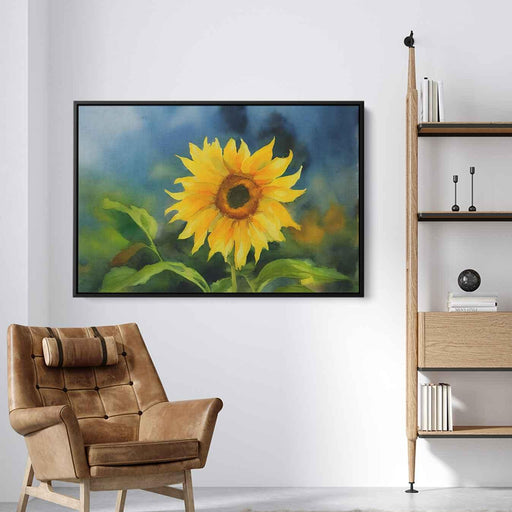 Watercolor Sunflower #121 - Kanvah