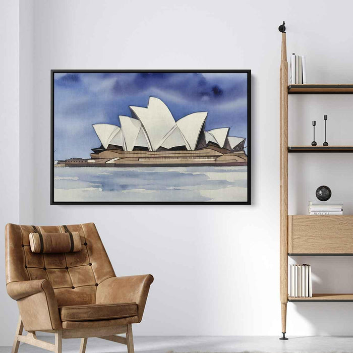 Watercolor Sydney Opera House #130 - Kanvah