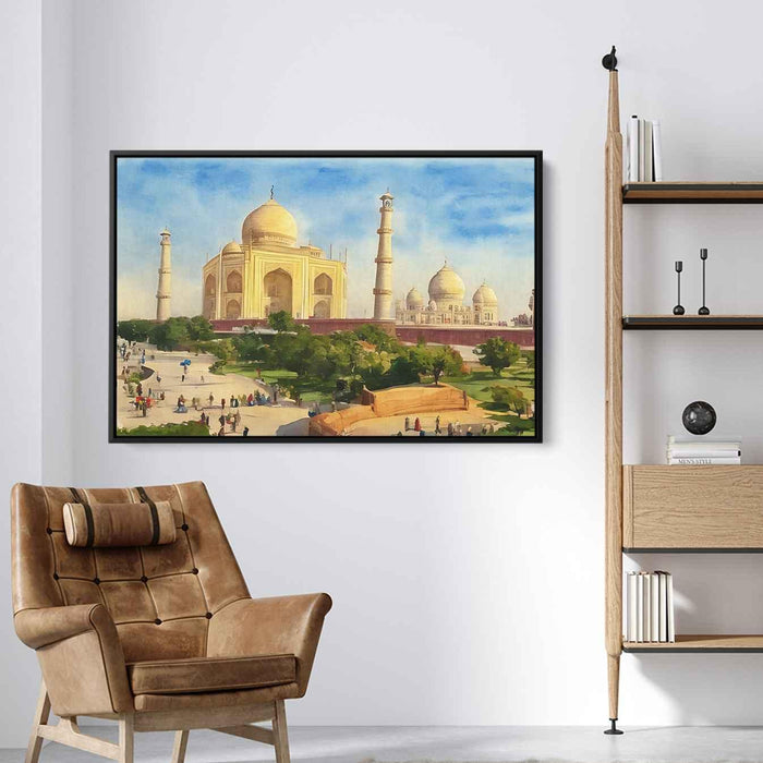 Watercolor Taj Mahal #101 - Kanvah