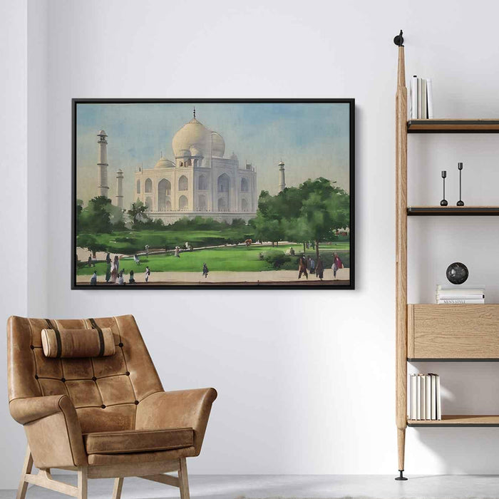 Watercolor Taj Mahal #121 - Kanvah